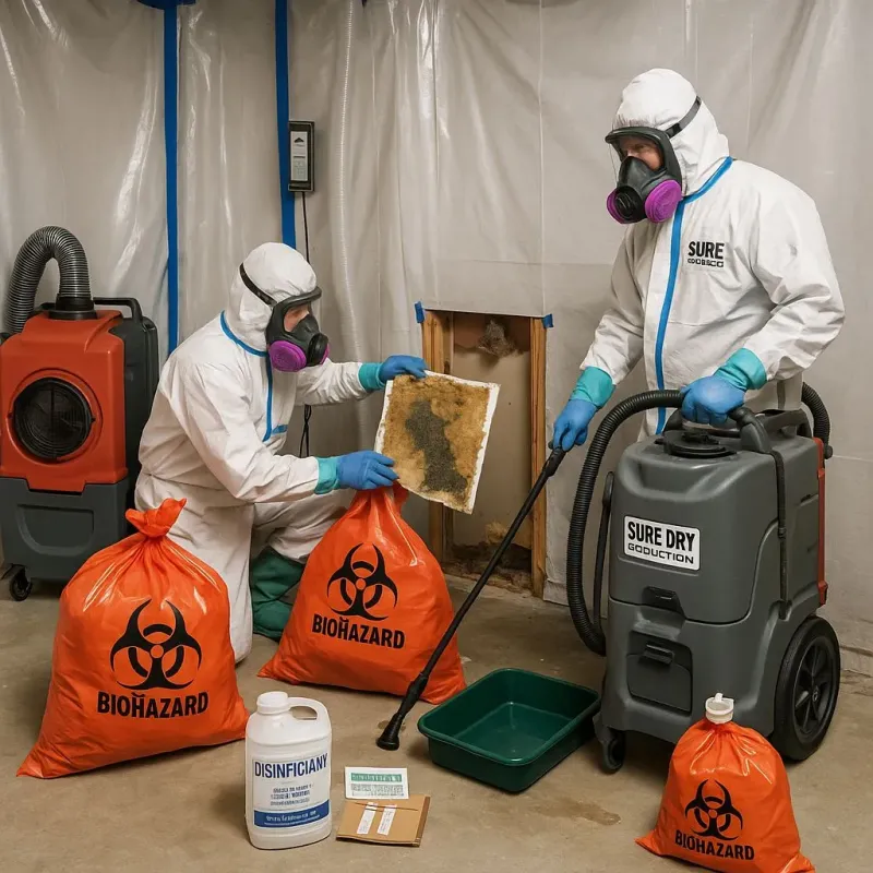 Contaminated Water Handling Protocols process in Colonial Heights, VA